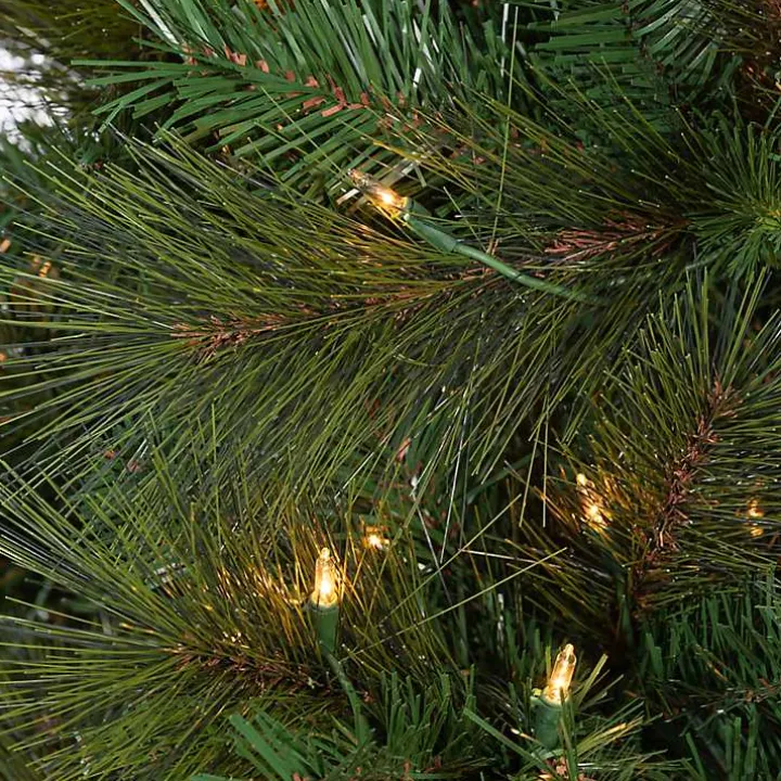 9 ft. Lit Baxter Pine Needle Mix Christmas Tree