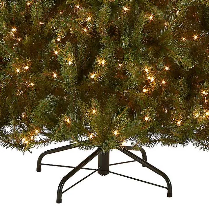 9 ft. Pre-Lit Dunhill Fir Hinged Christmas Tree
