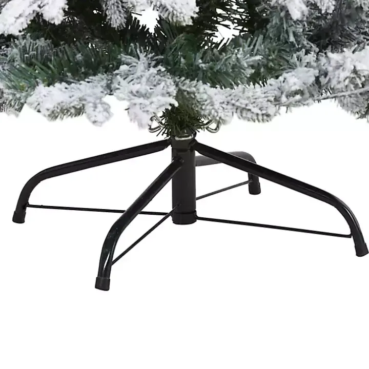 4 ft. Pre-Lit Flocked Vermont Pine Christmas Tree