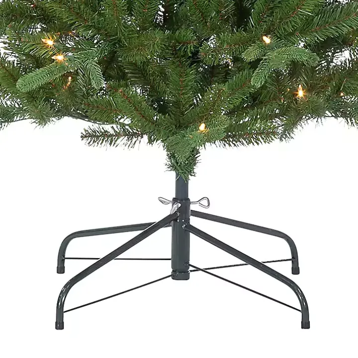 7.5 ft. Pre-Lit Narrow Dover Pine Christmas Tree