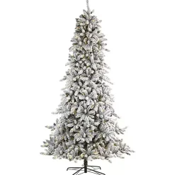 9 ft. Pre-Lit Pine Cone Covered Christmas Tree