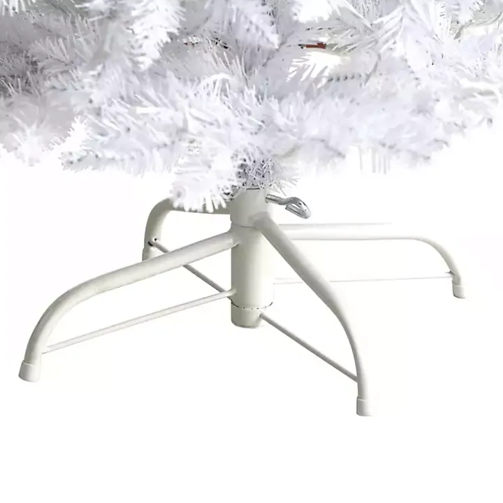 4 ft. Pre-lit Slim White Christmas Tree