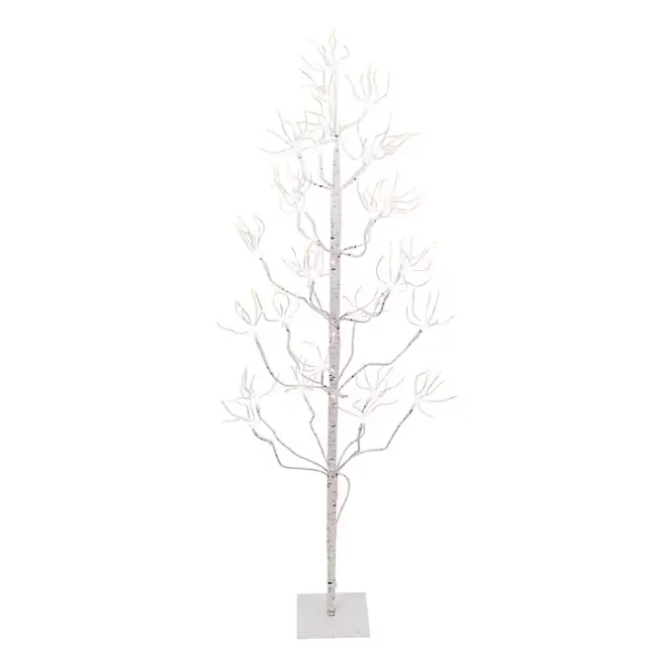 4 ft. Pre-Lit White Birch Christmas Tree