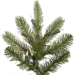 5.5 ft. Pre-Lit White Lights Spruce Christmas Tree