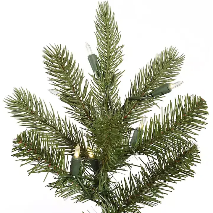 5.5 ft. Pre-Lit White Lights Spruce Christmas Tree