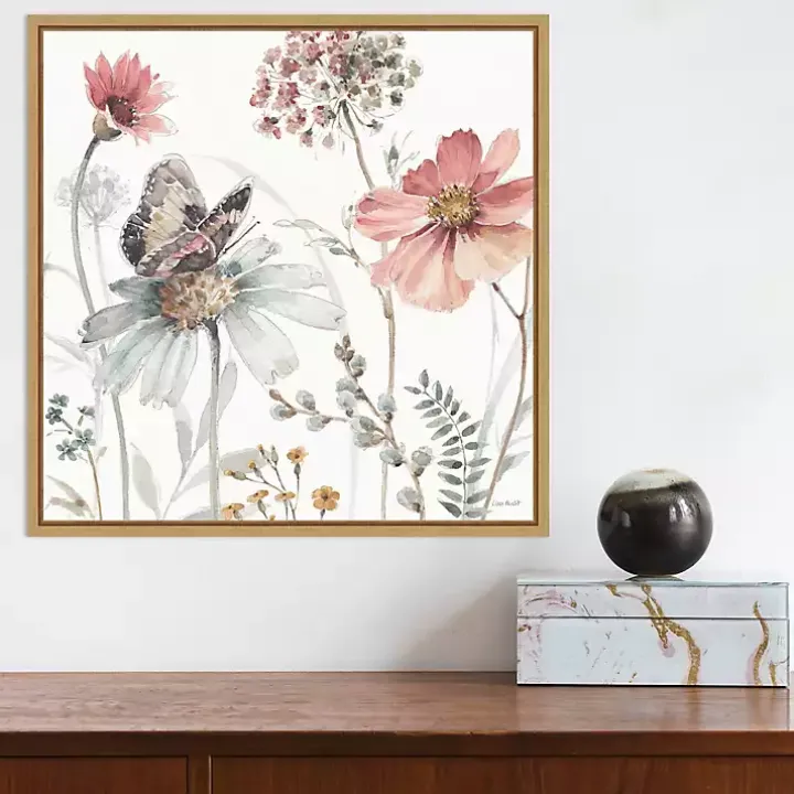 A Country Weekend II Framed Canvas Art Print