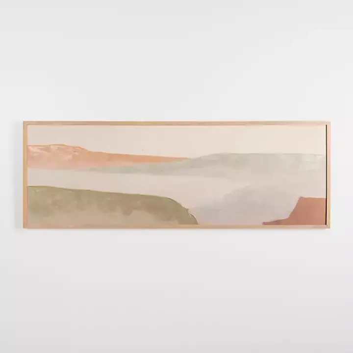 Abstract Desert Framed Art Print