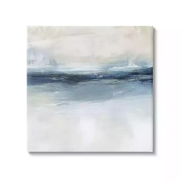 Abstract Nautical Horizon Canvas Print, 24x24 in.