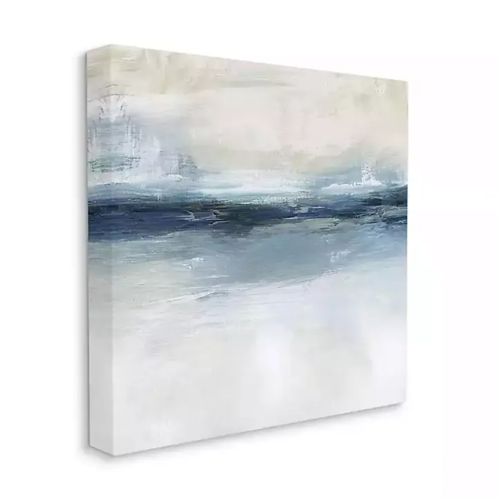 Abstract Nautical Horizon Canvas Print, 36x36 in.