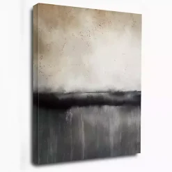 Abstract Sunset Canvas Art Print