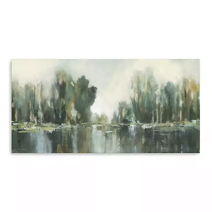 Abstract Treeline Canvas Art Print, 40x20 in.