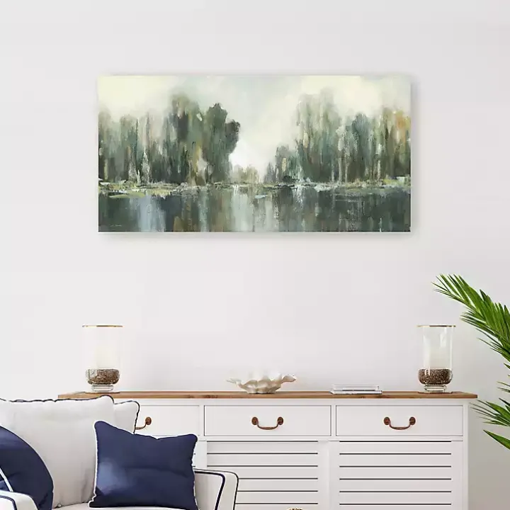 Abstract Treeline Canvas Art Print, 40x20 in.