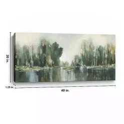 Abstract Treeline Canvas Art Print, 40x20 in.