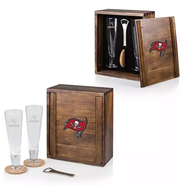Acacia Tampa Bay Buccaneers Beer Glass Set