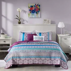 Adley Reversible Full/Queen 5-pc. Quilt Set
