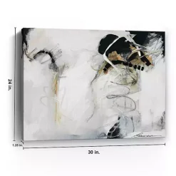 Against All Odds Abstract Canvas Art Print