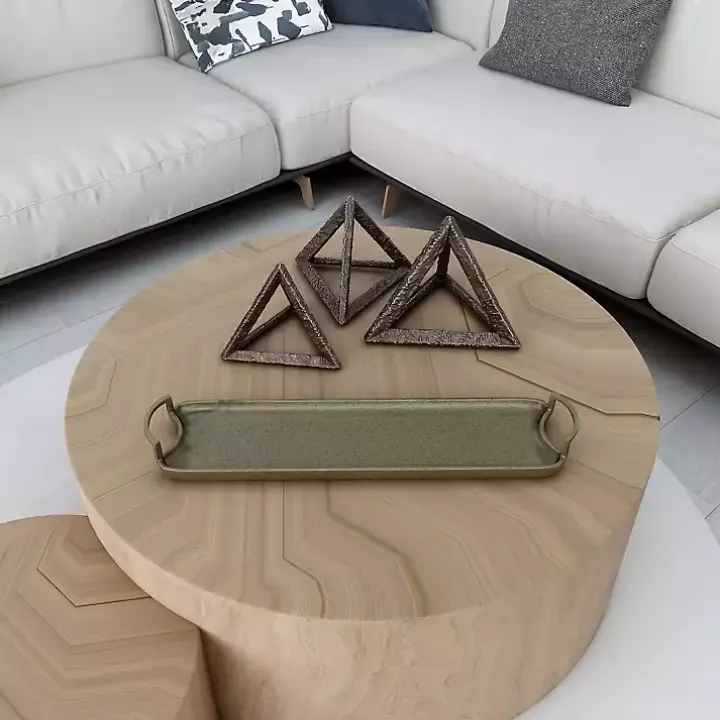 Alani Gold Metal Tray