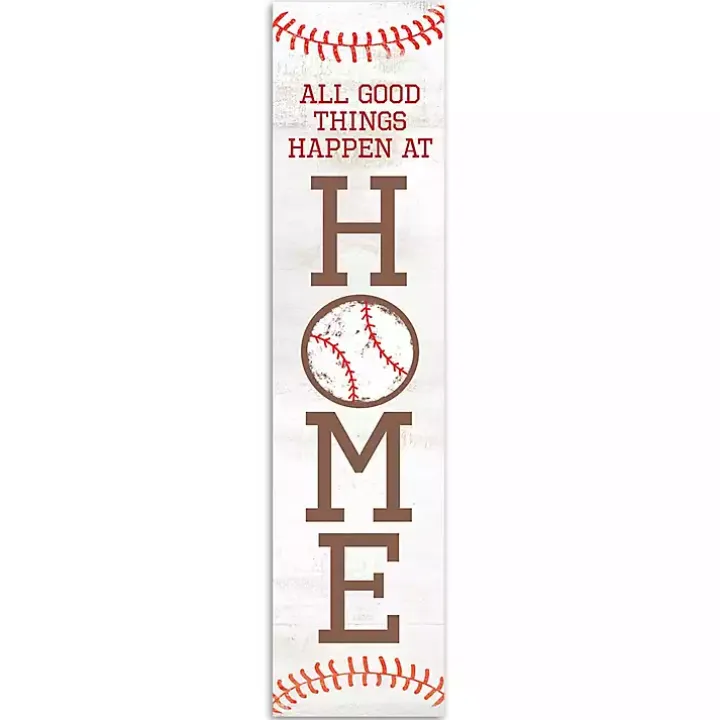 All Good Things Baseball Porch Board