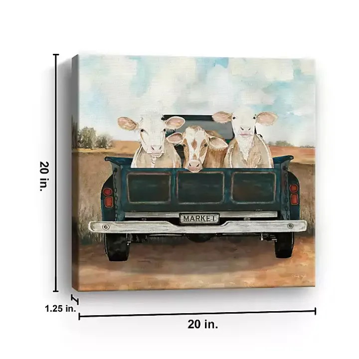 Along for the Ride Canvas Art Print, 20x20 in.