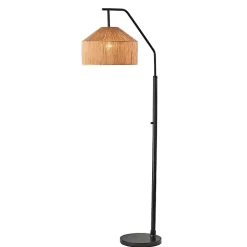 Amalfi Natural Rope Shade Floor Lamp