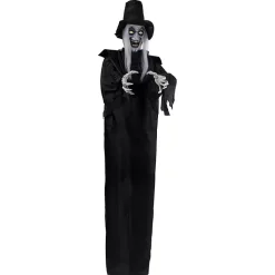 Animated Hanging Vampire Halloween Décor, 6 ft.
