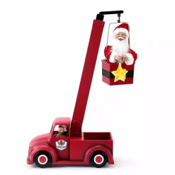 Animated Musical Santa's Cherry Picker