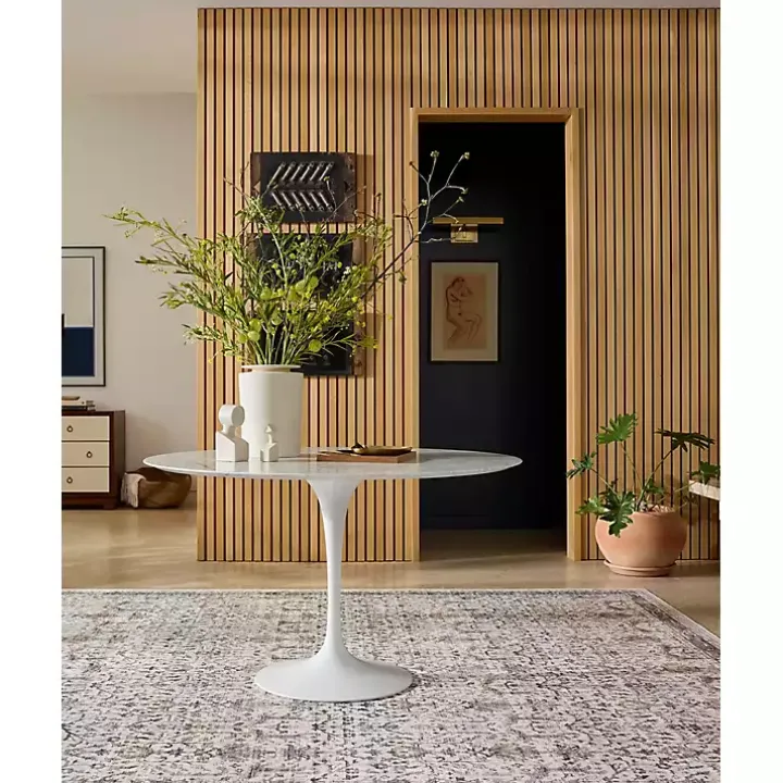 Anniston Ivory Stone Accent Rug, 2x4