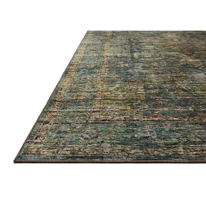 Anniston Vintage Blue Accent Rug, 2x4