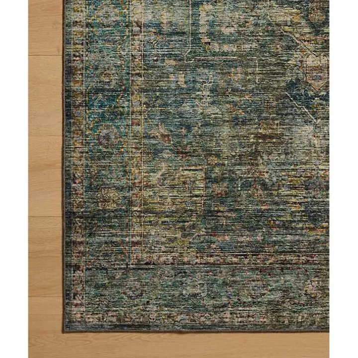 Anniston Vintage Blue Area Rug, 5x8