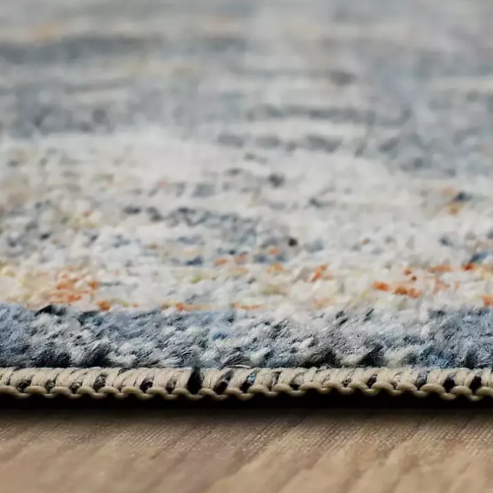 Anthracite Granary Floral Area Rug, 8x10