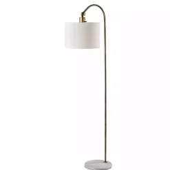 Antique Brass Arc Floor Lamp