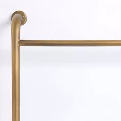 Antique Brass Metal Wall Ladder