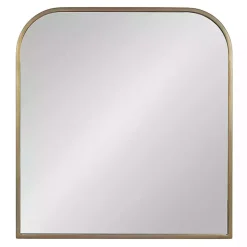 Antique Brass Wide Arch Wall Mirror