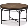 Antique Bronze Round Coffee Table