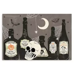 Apothecary Bottles Canvas Art Print