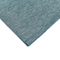 Aqua Intertwine Indoor/Outdoor Area Rug, 7x9