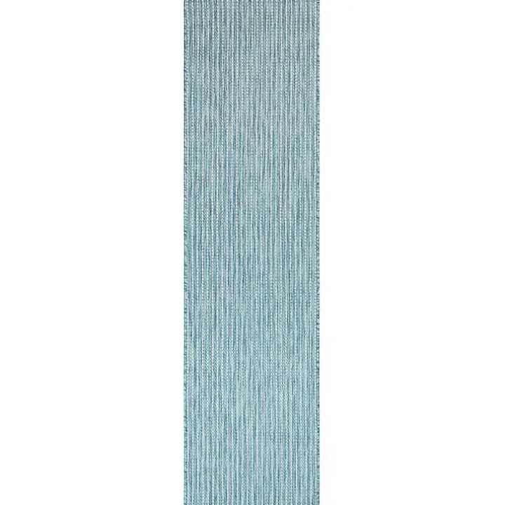 Aqua Intertwine Indoor/Outdoor Runner
