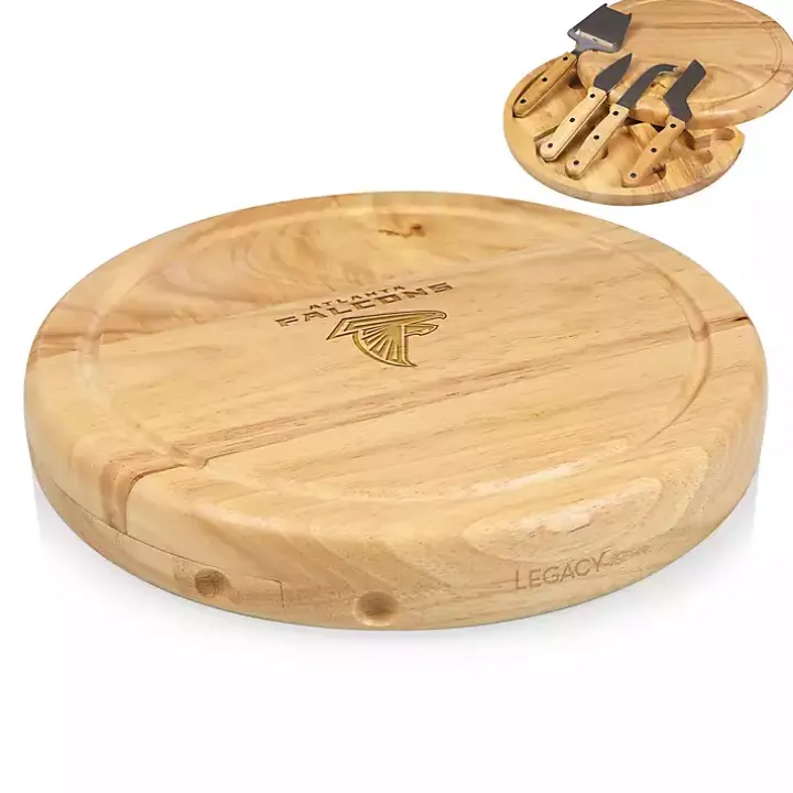 Atlanta Falcons Cheese Board and Tool Set