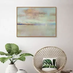 August Morning Framed Canvas Art Print