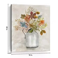 Autumn Bouquet Canvas Art Print, 16x20 in.