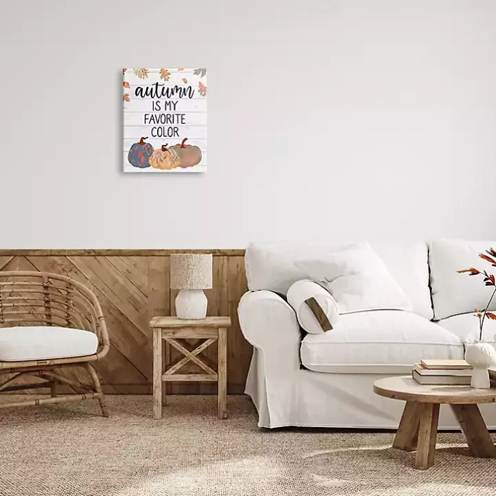 Autumn is My Favorite Color Wall Plaque
