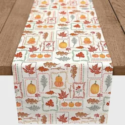 Autumn Patchwork Table Runner, 90 in.