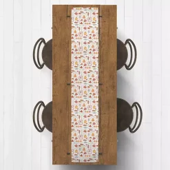 Autumn Patchwork Table Runner, 90 in.