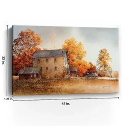 Autumn Seasons Canvas Art Print