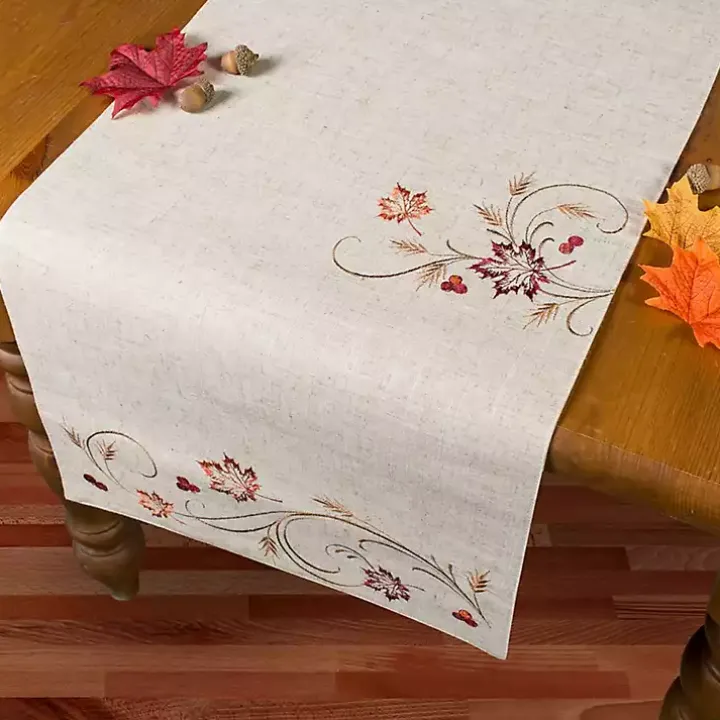 Autumn Wheat Table Runner