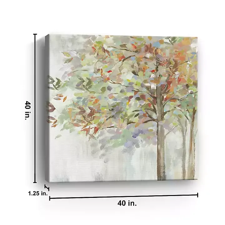 Autumns Leaves Canvas Art Print