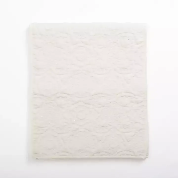 Avery Ivory Quilted Table Runner, 80 in.