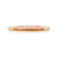Bamboo Wood Baseball Serving Board