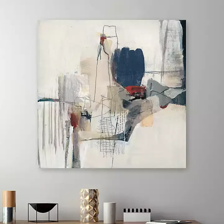 Bay Bridge II Giclee Canvas Art Print, 40x40 in.