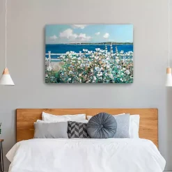 Bayside Garden Canvas Art Print